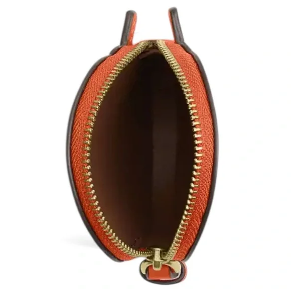 NWT COACH Pumpkin Coin Case - Picture 2 of 2